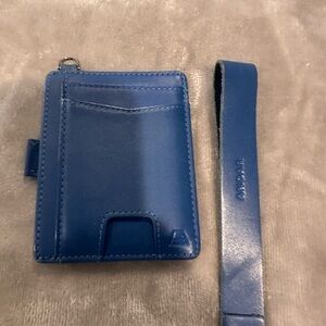 Andar-The Denner (DarylAnn Denner) Cobalt with Wrist Strap Wallet